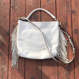 Rebecca Minkoff White Leather Bag